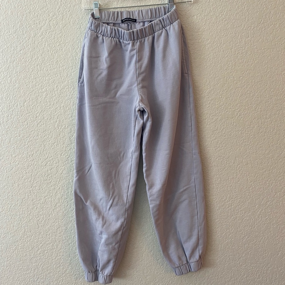 Brandy Melville “Rosa” Sweatpants in Periwinkle